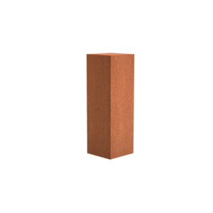 Pidestall cortenstål 40x40 (flere høyder)